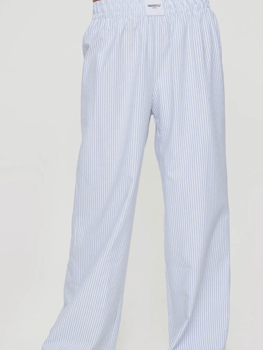 Princess Polly Beach House Stripe Wide Leg Pants